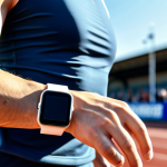 AI-Powered Wearable for Injury Prevention**

"A young, fit athlete (male or female) wearing a modern smartwatch while running on a track, fully clothed in athletic wear, appropriate attire. The watch display shows real-time biofeedback data. Background: sunny outdoor track with blurred spectators. Focus on the athlete's determined expression and the high-tech watch. safe for work, professional, perfect anatomy, natural pose, well-formed hands, proper finger count, high quality, appropriate content, modest clothing."

**